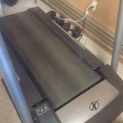 Nordic Track T7 Tread Mill Space Saver Design