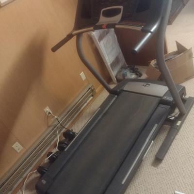 Nordic Track T7 Tread Mill Space Saver Design
