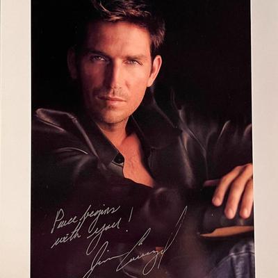 Jim Caviezel facsimile signed photo. 8x10 inches