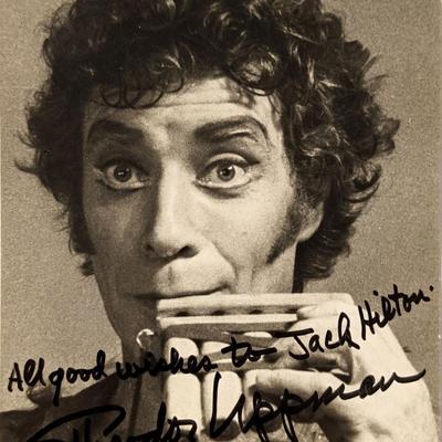 Opera Baritone Theodor Uppman signed photo