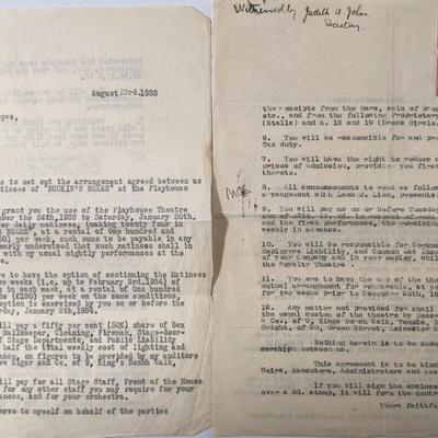 Marie C. Stopes Signed Letter