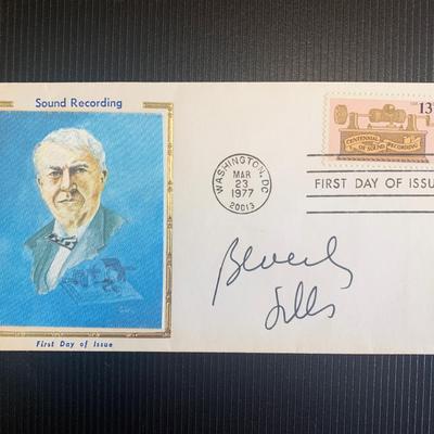 Beverly Sills signed first day cover