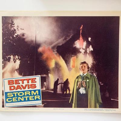 Storm Center original 1956 vintage lobby card