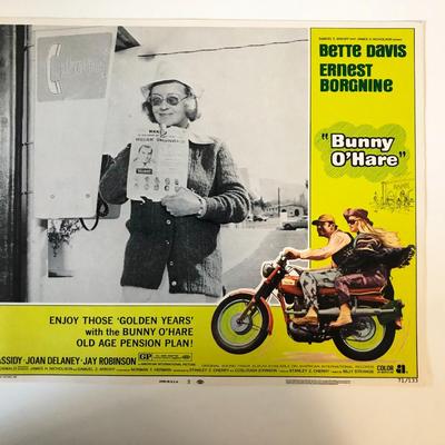 Bunny O'Hare original 1971 vintage lobby card