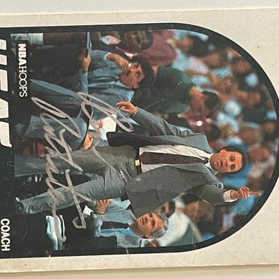 Miami Heat Coach Ron Rothstein 1989 NBA #172 signed trading card