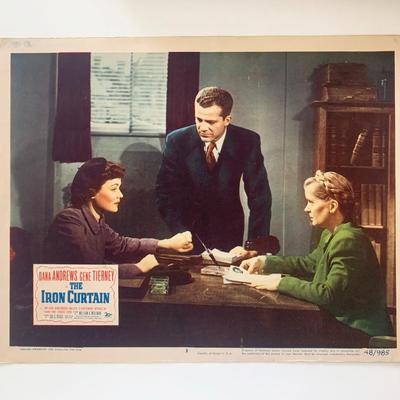 The Iron Curtain original 1948 vintage lobby card