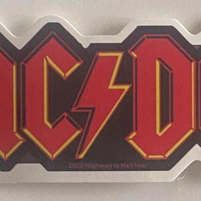 AC/DC logo sticker