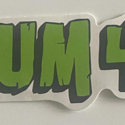 Sum 41 logo sticker