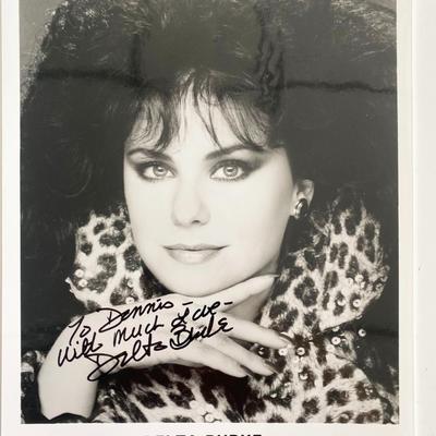 Designing Women Delta Burke signed photo
