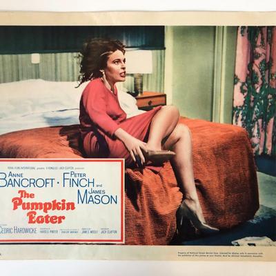 The Pumpkin Eater original 1964 vintage lobby card