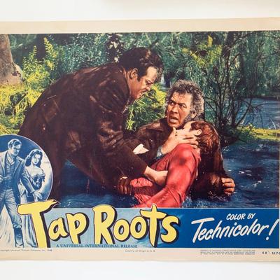 Tap Roots original 1948 vintage lobby card