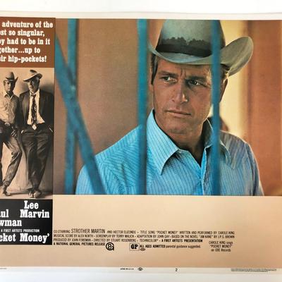 Pocket Money original 1972 vintage lobby card