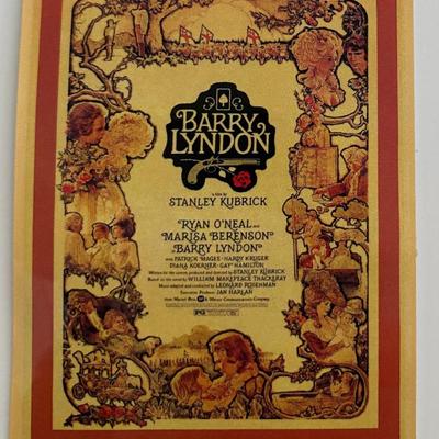 Barry Lyndon movie sticker