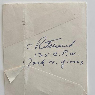 Gail Ritchard original signature