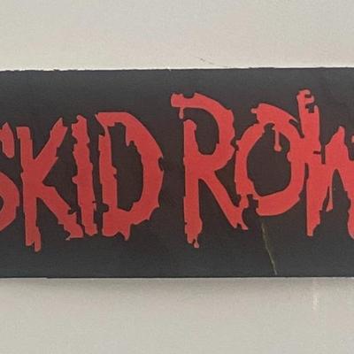 Skid Row logo sticker
