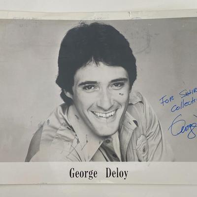 George Deloy signed photo