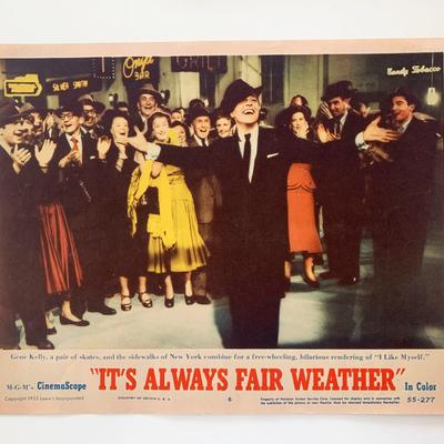 It's Always Fair Weather original 1955 vintage lobby card