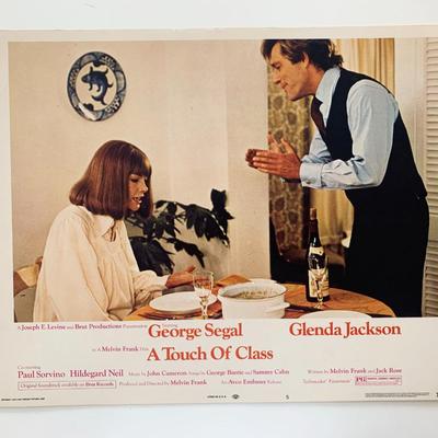 A Touch of Class original 1973 vintage lobby card