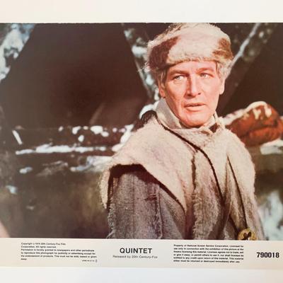 Quintet original 1979 vintage lobby card
