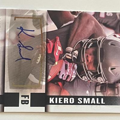 Kiero Small signed autograph card