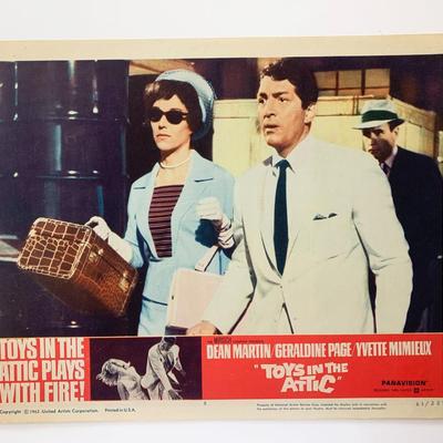 Toys in the Attic original 1963 vintage lobby card