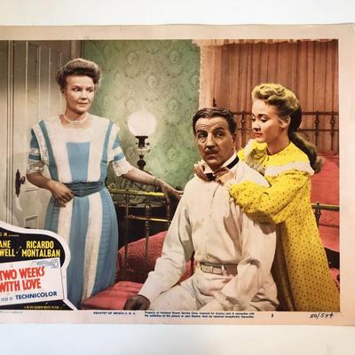 Two Weeks with Love original 1950 vintage lobby card