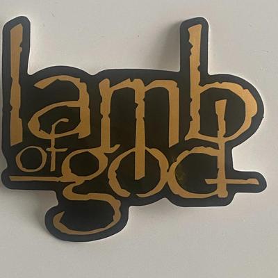Lamb of God sticker
