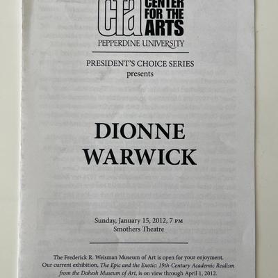 Dionne Warwick Center for the Arts program
