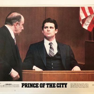 Prince of the City original 1981 vintage lobby card