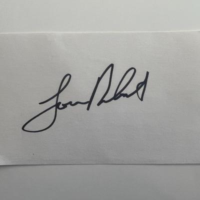 PGA Pro Golfer Loren Roberts original signature