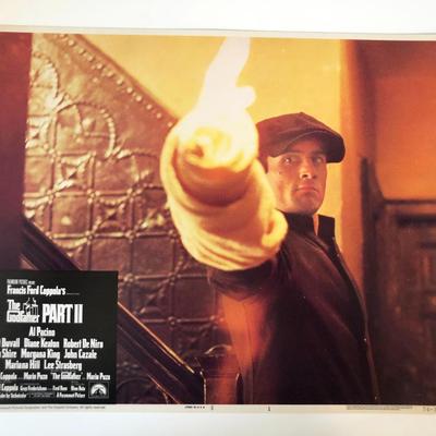 The Godfather Part II original 1974 vintage lobby card