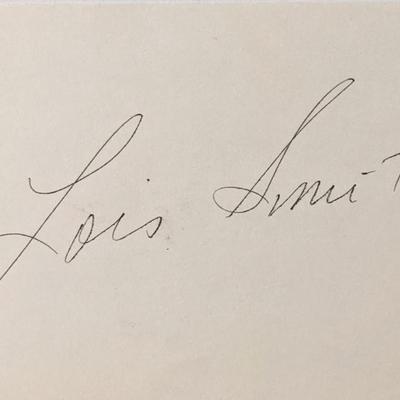 East of Eden Lois Smith signed photo