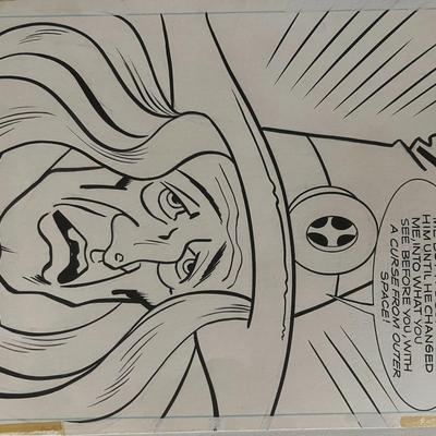 Fantastic Four original artwork