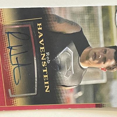 Rob Havenstein signed autograph card