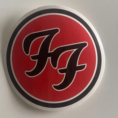 Foo Fighters logo sticker