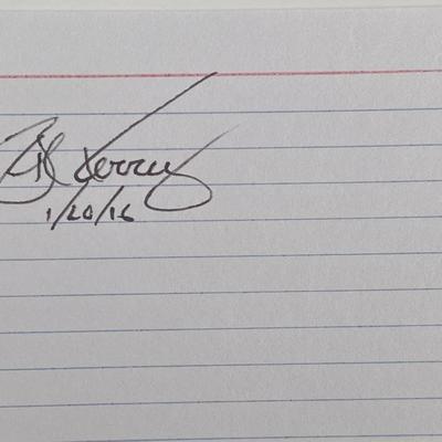 original signature
