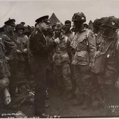 General Dwight D. Eisenhower photo. 6x8 inches