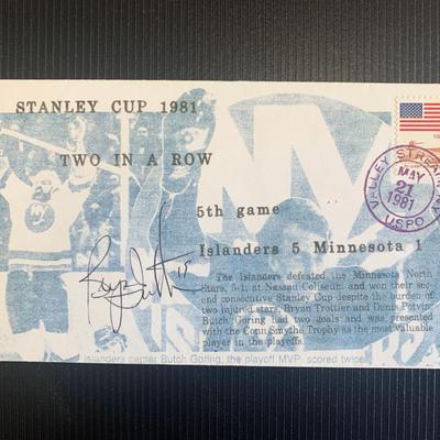 NHL Butch Goring signed first day cover