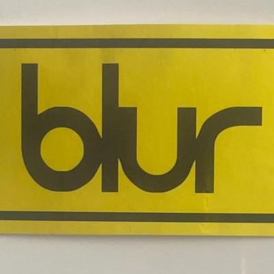 Blur sticker