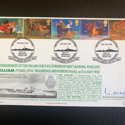 Ronald Forrest signed first day cover