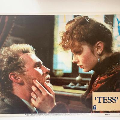 Tess original 1981 vintage lobby card
