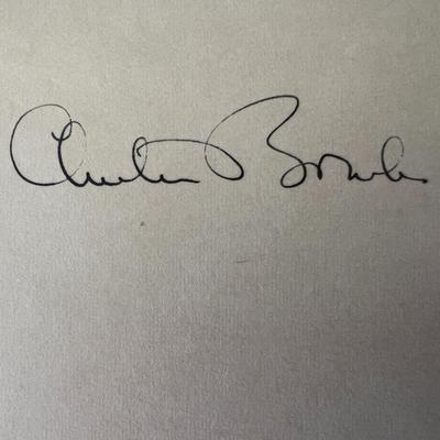 Governor of Connecticut Chester Bowles original signature