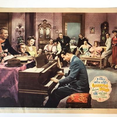 Greenwich Village original 1944 vintage lobby card