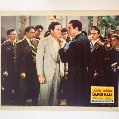 Dance Hall original 1941 vintage lobby card