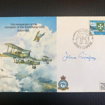 John Gingell signed first day cover