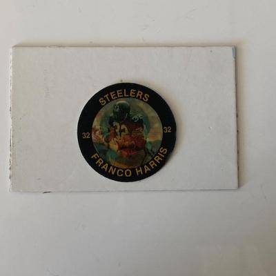 Steelers Franco Harris reflective coin
