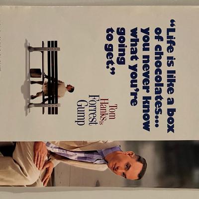 Original Forrest Gump Folded Movie Flyer