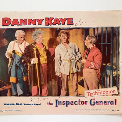 The Inspector General original 1950 vintage lobby card
