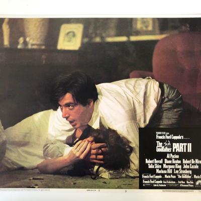 The Godfather Part II original 1974 vintage lobby card