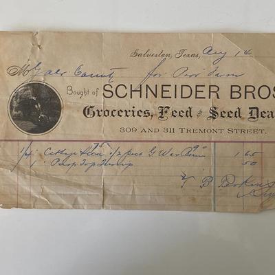 1893 signed document